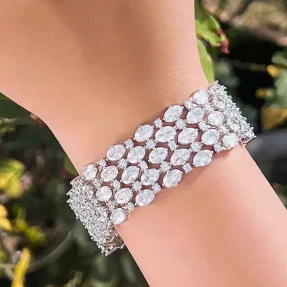 45ct Oval Cut Bracelet - Picture 1 of 14